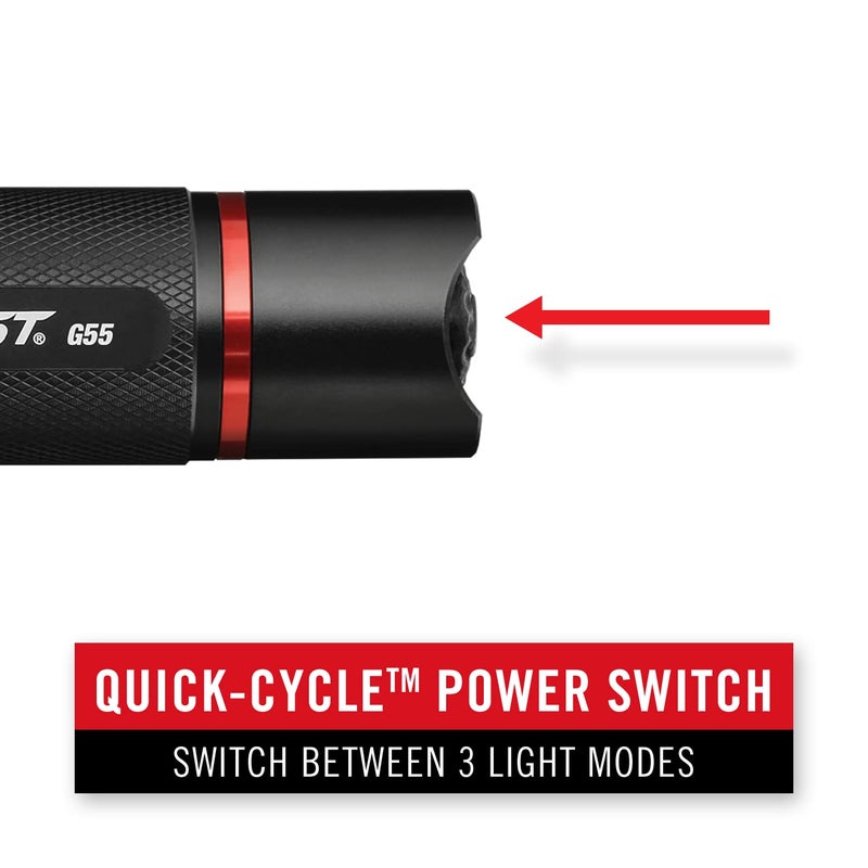 CoastÂ® G55 750 Lumen Focusing LED Flashlight, Batteries Included - Image 5